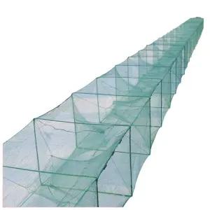 대형 긴 지네통발 어망 케이지 그물 낚시