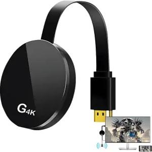 4K 화면 미러링 어댑터 무선 HDMI 디스플레이 동글 호환 DLNA Miracast AirPlay i-Phone i-Pad Android