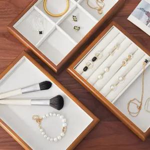 호두나무 반지 귀걸이 트레이 악세사리정리함 쥬얼리보관함 목걸이걸이