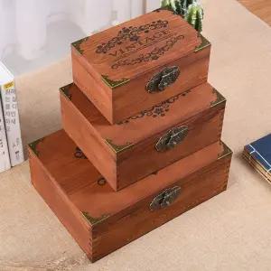 물품보관함 편지 빈티지 법문 소형 자물쇠상자