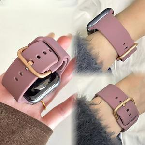 애플워치 11 42-46mm 49mm 44mm 45mm 40mm 41mm용 클래식 실리콘 스포츠 6 7 5 10 9 스트랩, 울트라 아이워치 8 SE 호환 3-2-1 시리즈 밴드,