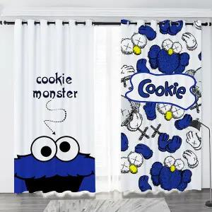 커튼 커튼방 북유럽 미니 소형멀리즘 스타일 만화 애니메이션방 남자아이 침실 서재 트렌디한 암막