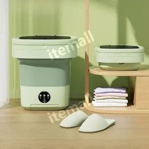 접이식 초소형 세탁기 미니 탈수 소형 3kg 가정용 양말 수건