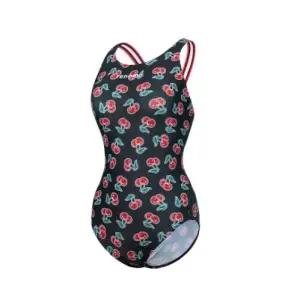 [롯데백화점]레노마 여성 체리 X-BACK 원피스 수영복LS2E805_BK