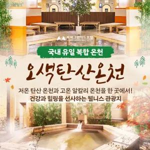 [강원] 오색탄산온천 1인권 (~3/31) 설악산/국내강원여행/탄산온천/노천탕/찜질방