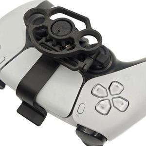 Ps5 슬림 레이싱 게임 악세사리 호환 컨트롤러 스티어링 휠 3D 인쇄 프린팅 핸들 부착물