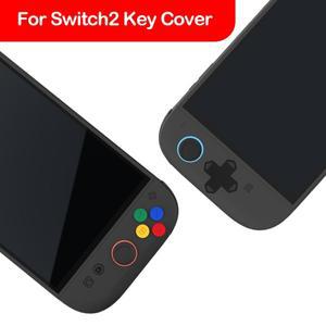 2025 신형 D패드 버튼 캡 세트 닌텐도 호환 스위치 2 조이콘 ABXY 썸스틱 그립 스티커 커버 DIY 게임 악세