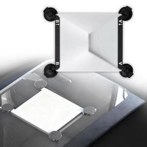 [미국배송] VOURTM 스타링크 미니 마운트 - 액세서리용 석션 컵 안정적인 위성 신호 내부/외부 유리 RV 보트 및 로드 트립을 위한 강력한 카 루프 윈도우