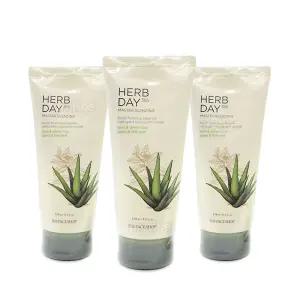 더페이스샵 허브데이 365클렌징폼170mlx3-알로에앤그린티