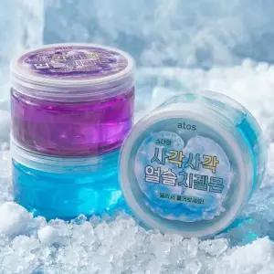얼음 슬라임 치즈 젤리 몬스터 말랑이 (4개)