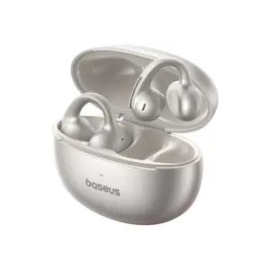 베이스어스 PM144 Bowie MC1 Pro 화이트 LDAC코덱 Ai 노이즈캔슬링 TWS 블루투스 V6.0 오픈형 Hi-Res AUDIO