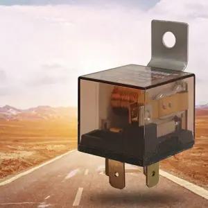 4핀 5핀 12V 24V 40A 80A 차량용 릴레이 오토바이 전기 스위치