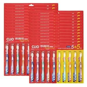 크리오 덴티메이트 오리지널 초극세모 칫솔 5+5개입 x24