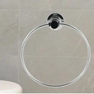 ( )욕실 화장실 원형 스텐레스 수건 걸이 링 거치대 받침대