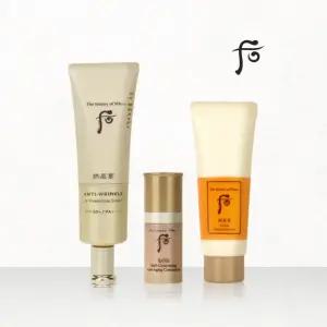 더후 공진향 진해윤 링클 선크림 50ml 기획 세트 - 더 후 자외선차단제