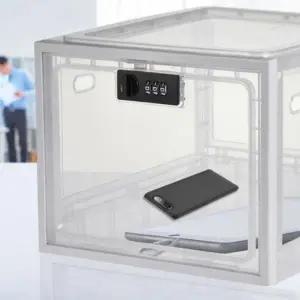 다용도 비밀번호 보관함 투명 정리함 트레이 수납함