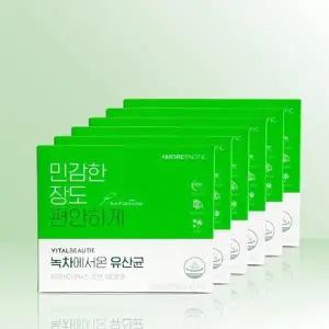 바이탈뷰티 녹차에서 온 유산균 1g x 60포 x 6개 / iuy