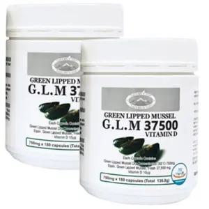 [단비] 지엘엠 GLM 초록입홍합 37500 180캡슐 x 2개