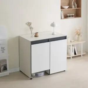 BS FB110 광폭 로봇청소기 수납장 990 1color 로봇청소기수납장 다용도수납장 선반수납장