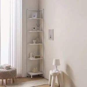 [텐스페이스]빈트 코너 책장 철제 북스탠딩 MD5440 (수도권무배)