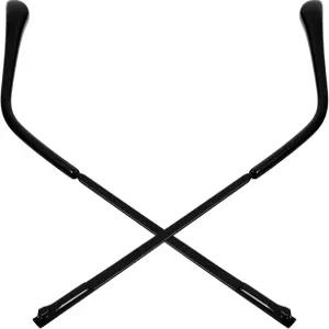 KALLORY 유니버설 메탈 안경 팔 교체용 견고한 스프링 힌지 템플 수리 키트 1쌍 조절 가능한 액세서리