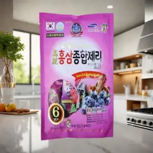 사무실용 홍삼 캔디 어소트 개별포장 간편간식 150g X 5 봉지