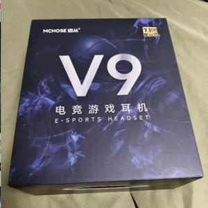 MCHOSE V9 Pro 헤드셋(마이크 포함) 3가지 모드 블루투스 무선 컴퓨터 PC 게이머 헤드폰 액세서리 선물