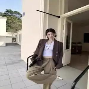 헐크 여성용 여자 봄 빈티지 언밸런스 재킷 정장 코트 KKE1