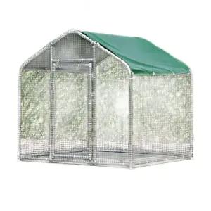 야외 닭장 가정용 이동식 그물망 알둥지 번식 가금류