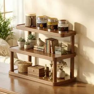 (옵션 단일상품)나무 다용도 주방 거실 욕실 틈새 수납 선반 수납장_24538029