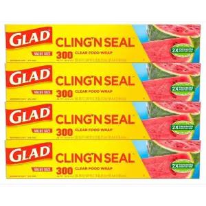 글래드 클링랩 씰 플라스틱 식품 포장 롤 300 28제곱미터 미국정품배송