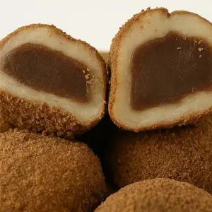 카스테라 코코아 찹쌀떡 프리미엄 디저트떡 쫄깃한 찹쌀떡 냉동 개별포장 50g x 15