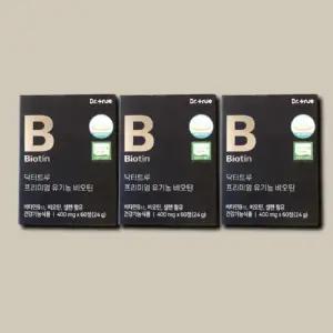 [기타] 닥터트루 프리미엄 유기농 비오틴 60정 3개
