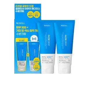 (1+1할인행사)리코셀 보습+기미개선 수분가득 크림 150ml 세트///미백/색소침착