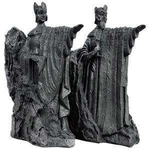 대형 장식용 북엔드 24.1cm(9.5인치), 에픽 판타지 테마 레진 북 엔드, 선반용, 튼튼한 책 스토퍼 칸막이 - 사무실 /도서관 /가정을 위한 중간계에서 영감을 받은 장식 (라지 (24.1cm(9.5인치))