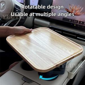 BMW 미니 자동차호환  회전식 식탁 360도 ° 트레이 사무실 책상 컵 홀더 내부 튜닝 악세사리