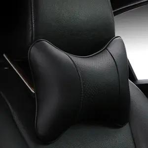 차량용 목베게 인조가죽 자동차 목쿠션 통풍 목베개 NVk8+3BQu