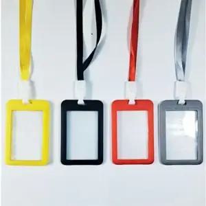 bns 사원증 목걸이 명찰 케이스 신분증 버스카드 출입증 총10개입 사원증 사원증목걸이