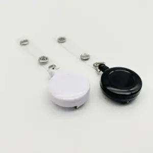 bns 클립 릴홀더 명찰 리트랙터 명찰리트랙터 배지클립홀더 원형네임택줄 명찰줄자동