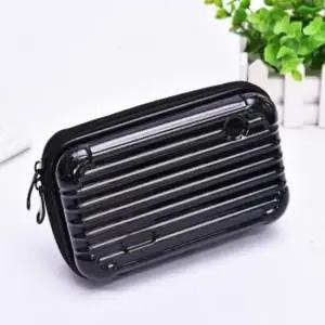 캐리어 스타일 하드케이스 파우치 소형 데일리 미니파우치 가죽파우치 여행파우치