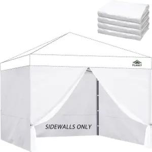 10x10 팝업 캐노피 텐트를 위한 즉각적인 측벽 야외 이벤트 공급업체 부스 및 개인정보 보호를 300D 방수