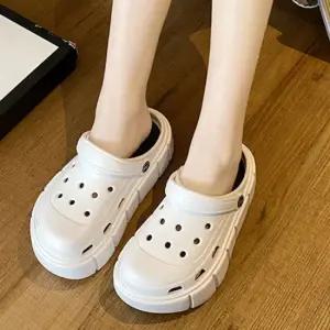 여자 키높이 통굽슬리퍼 여름 가벼운 통굽샌들 푹신한슬리퍼 통굽실내화 여름 키높이