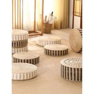 라탄 왕골 대형 대방석 원형라탄방석 좌식방석 큰