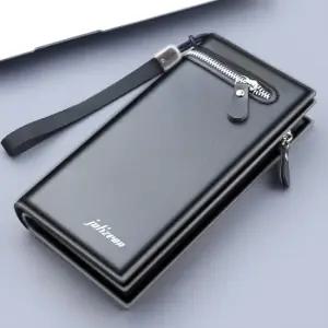 남자 롱지갑 가죽 지퍼 장지갑 카드 핸드폰 지갑 슬림장지갑 지퍼장지갑 남성장지갑