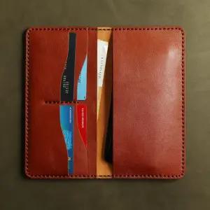 가죽 핸드폰 지갑 럭셔리브라운 장지갑 남성지갑 가죽지갑 미니지갑
