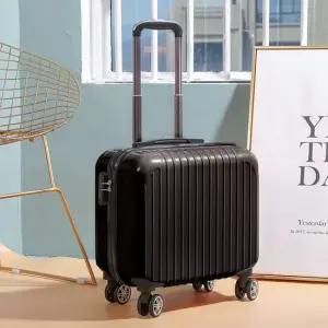 이시아르 블랙 고급 18인치 기내용 캐리어 화이트캐리어 미니캐리어 여행용캐리어