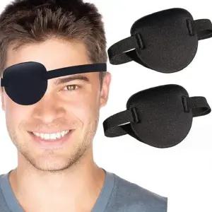 외눈 안대 무지 디자인 심플 한쪽 눈가리개