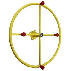 어깨 회전 운동 기구 벽걸이 팔돌리기 휠 바퀴 상체 관절 오십견 근력 강화 공원용 야외