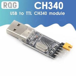 CH340 모듈 USB to TTL 업그레이드 소형 와이어 브러시 플레이트 STC 마이크로 컨트롤러 보드 시리얼 다운