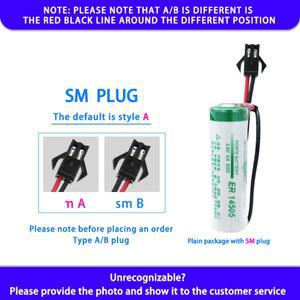 포르테 ER14505 AA SM 플매트 카펫 러그 추가 일회용 리튬 배터리 스마트 워터 계량기 순찰 스틱 IC 카드